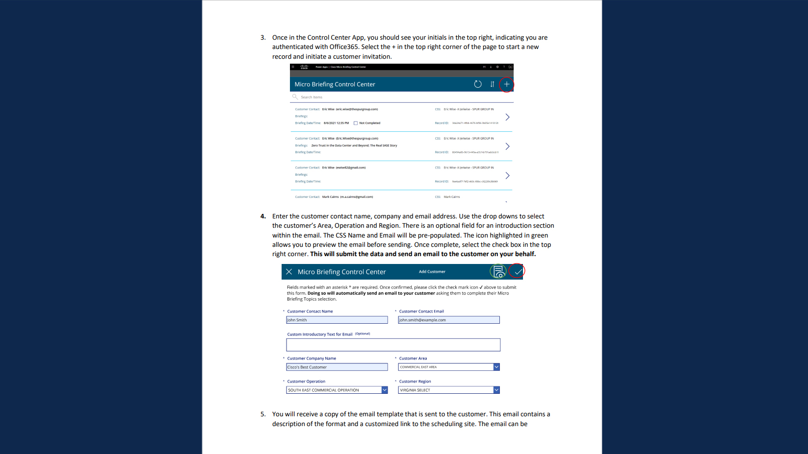 An example of Cisco's existing project documentation for analysis
